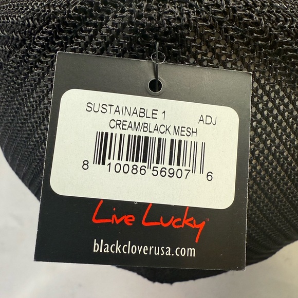 Black Clover SUSTAINABLE 1 Hat Live Lucky - Picture 3 of 6